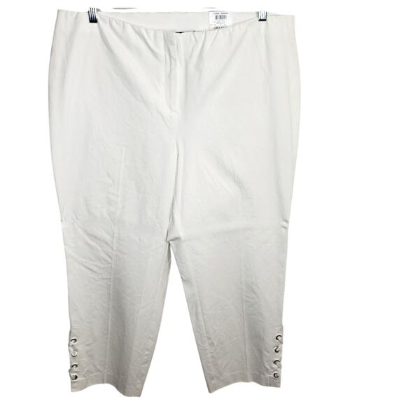 Alfani Plus Slim Leg Comfort Waist Ankle Pants 20W - Picture 1 of 10